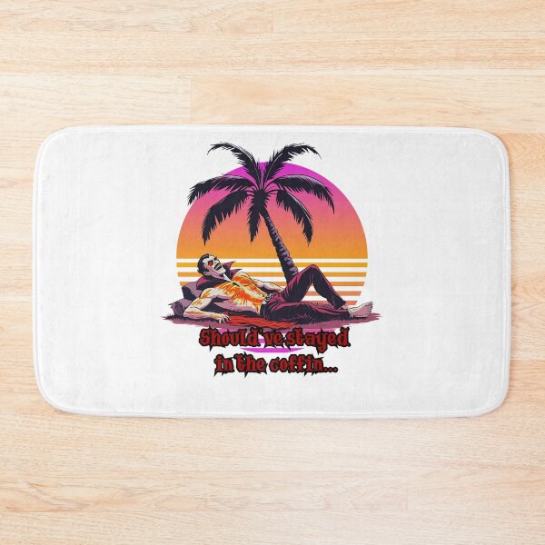 Item preview, Should’ve Stayed in the Coffin (Home) – Funny Vampire Beach Design designed and sold by PeteLawliiet.
