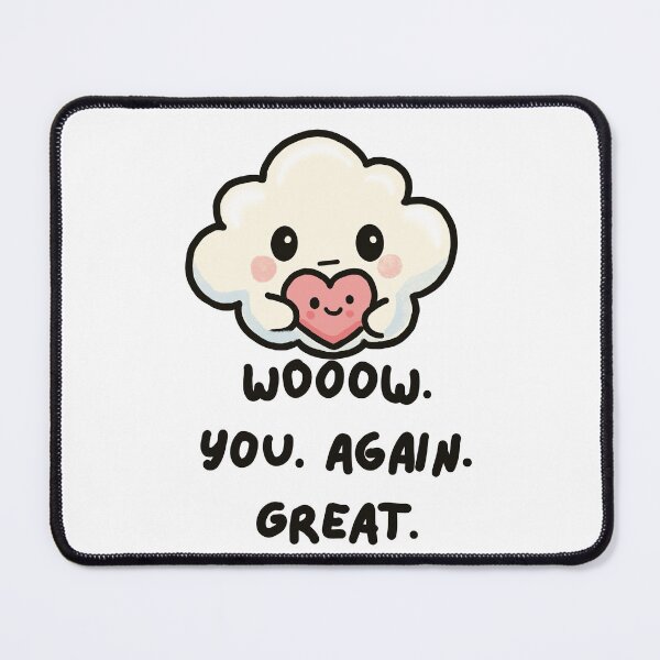 Item preview, You again cute introvert cartoon cloud designed and sold by MeiAndMatcha.