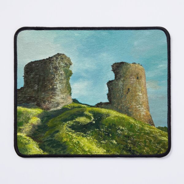 Item preview, Llandovery castle oil painting designed and sold by Juliet Firstbrook.