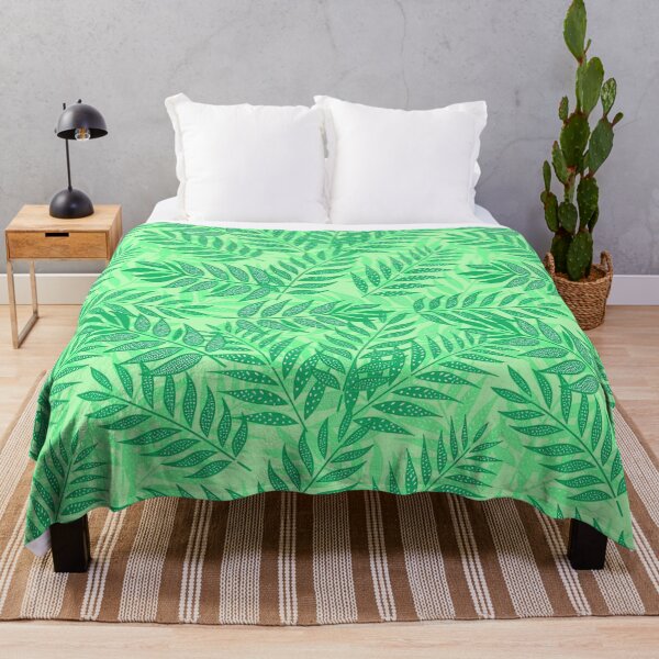 Item preview, Hojas de palmera tropical verde designed and sold by SilverPegasus.