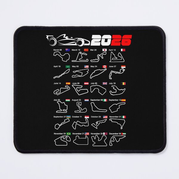 Item preview, Calendar Formula race cars 2026 circuits v2 designed and sold by ideasfinder.