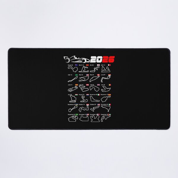 Item preview, Calendar Formula race cars 2026 circuits v2 designed and sold by ideasfinder.