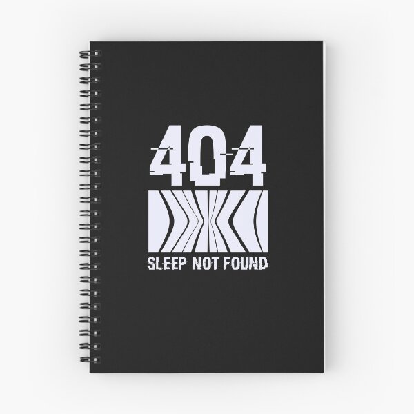 Item preview, 404: Sleep Not Found designed and sold by Ombom Project.