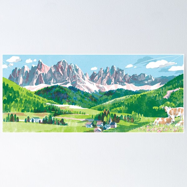 Item preview, Dolomites Alps designed and sold by qu-lan.
