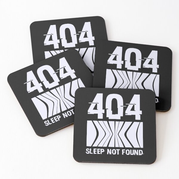 Item preview, 404: Sleep Not Found designed and sold by Ombom Project.