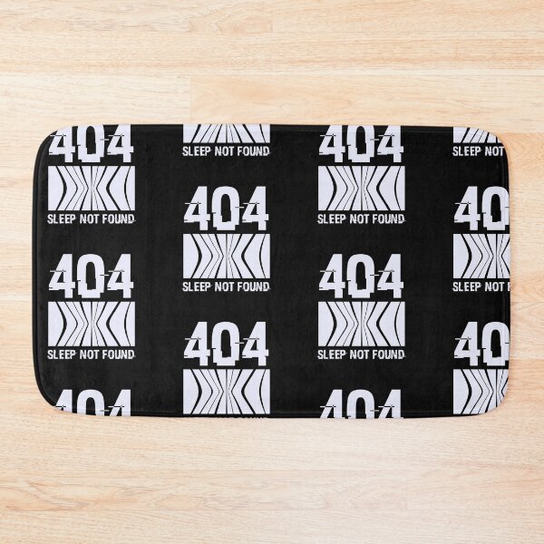 Item preview, 404: Sleep Not Found designed and sold by Ombom Project.