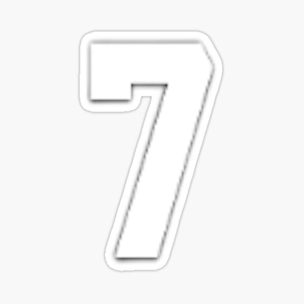 Item preview, 7, number seven designed and sold by art1st7.