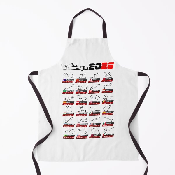 Item preview, Calendar Formula race cars 2026 circuits sport white v2 designed and sold by ideasfinder.