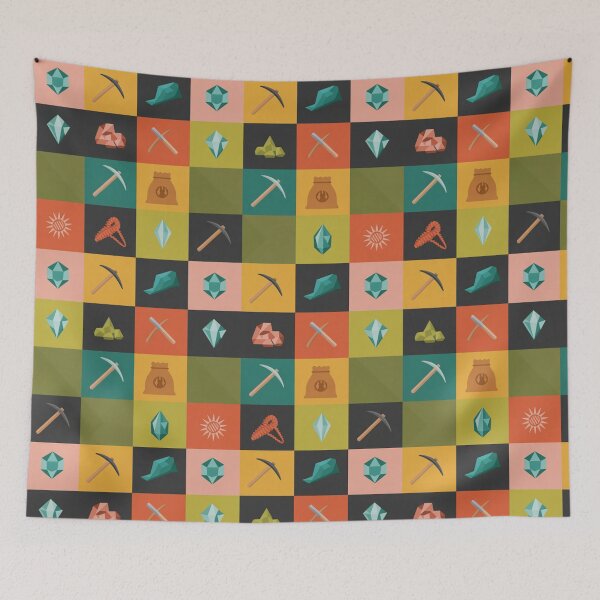 Item preview, Mineral Icons Repeat designed and sold by SignumShop.