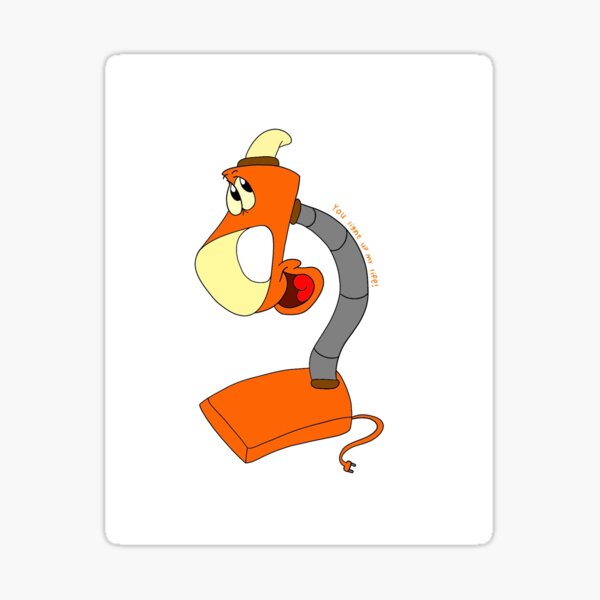 Item preview, The brave little toaster Lampy designed and sold by Toasterdesignz.