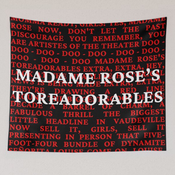 Item preview, Gypsy Lyrics designed and sold by broadwaygirl142.