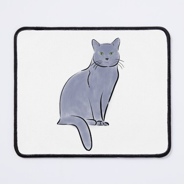 Item preview, Grey cat designed and sold by Curiously_Kara.