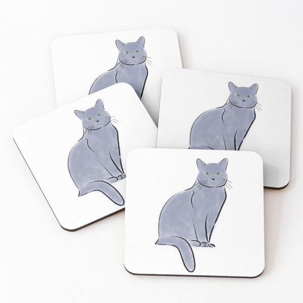 Item preview, Grey cat designed and sold by Curiously_Kara.