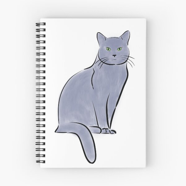 Item preview, Grey cat designed and sold by Curiously_Kara.