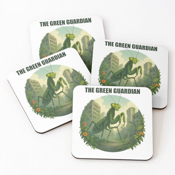 Item preview, The Green Sentinel - Guardian of the Overgrown City designed and sold by SlatoMato.