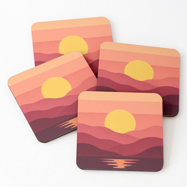 Item preview, Evening hills in prism style designed and sold by Bernd Friese.