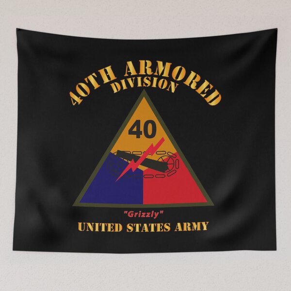 Item preview, Army - SSI - 40th Armored Division - Grizzly - US Army X 300 designed and sold by Military Insignia Products.