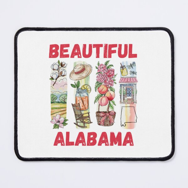 Item preview, Beautiful Alabama – state pride & travel souvenir design designed and sold by CleanDecor.