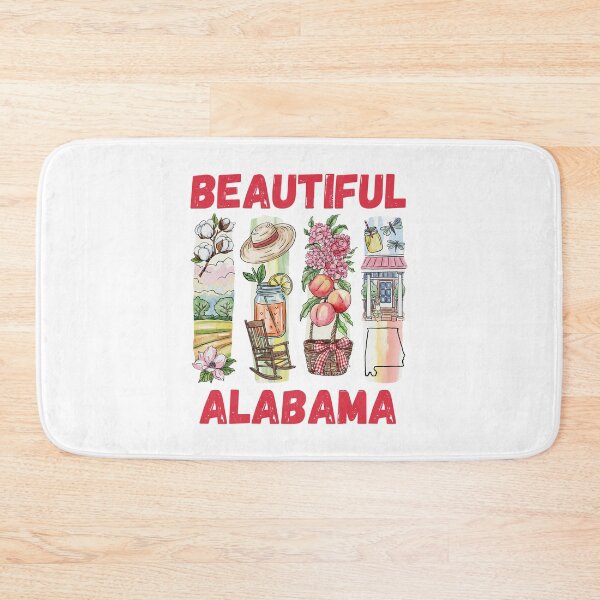 Item preview, Beautiful Alabama – state pride & travel souvenir design designed and sold by CleanDecor.