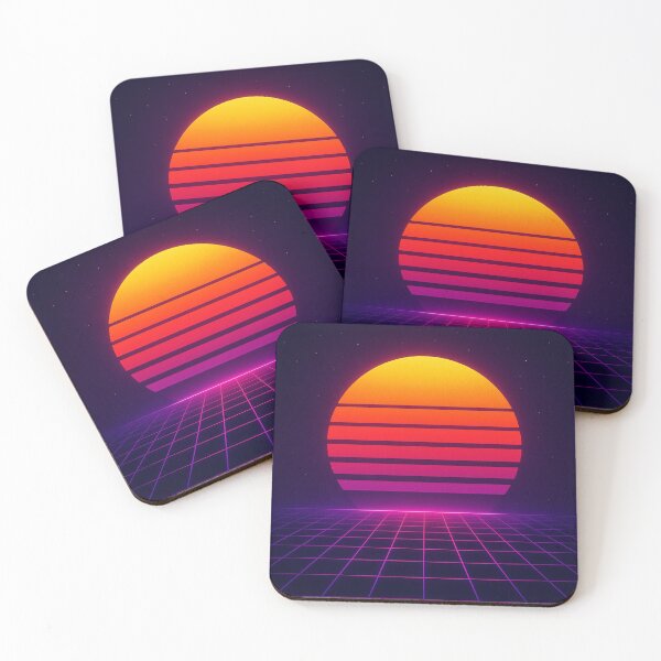 Item preview, Neon twilight in synthwave style designed and sold by Bernd Friese.