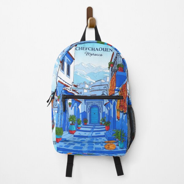 Item preview, Blue City Maze – Chefchaouen, Morocco designed and sold by pixelated_echoes.