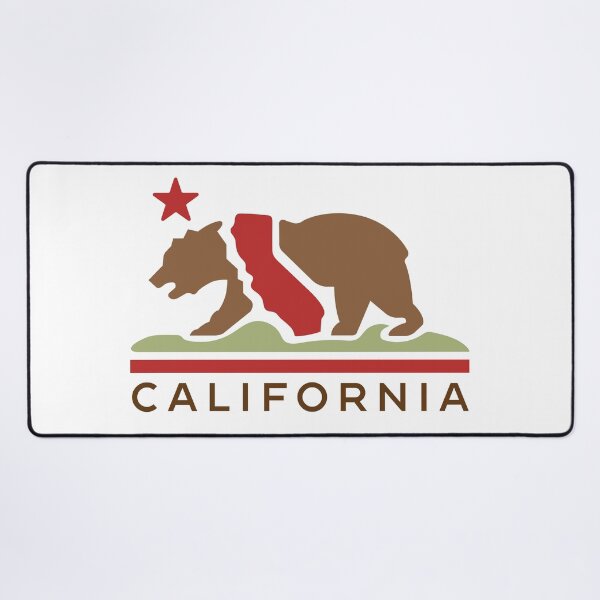 Item preview, California Bear Flag designed and sold by HOUNDDOG.STUDIO.