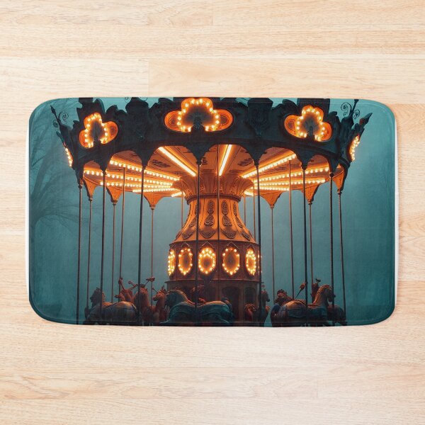 Item preview, Ethereal Carousel in the Mist designed and sold by oanaunciuleanu.