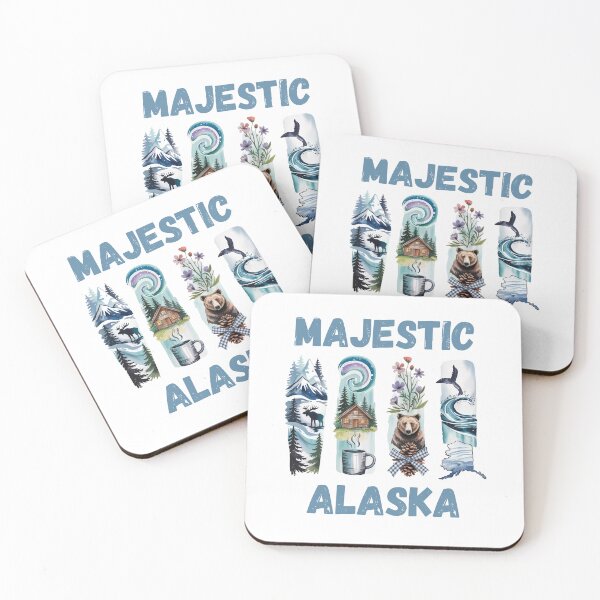 Item preview, Majestic Alaska – scenic nature & wilderness design designed and sold by CleanDecor.