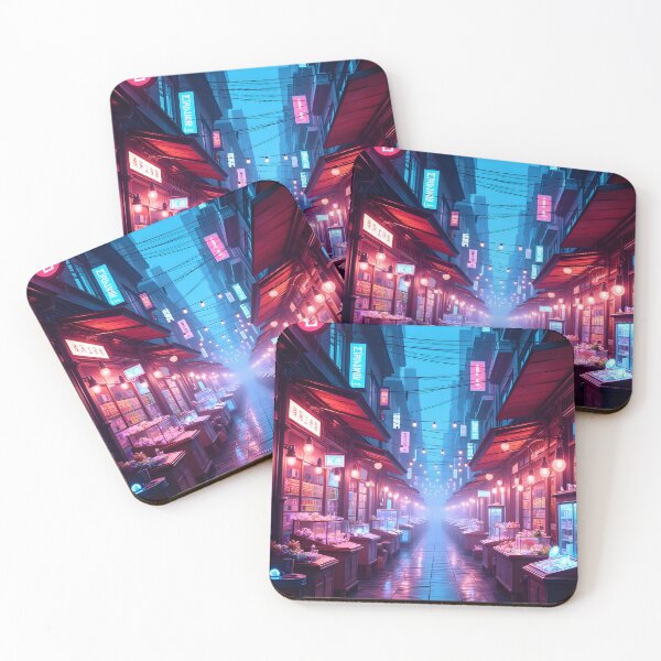 Item preview, Neon Alleyway Market designed and sold by oanaunciuleanu.
