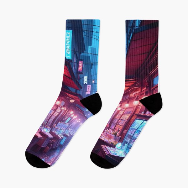Item preview, Neon Alleyway Market designed and sold by oanaunciuleanu.