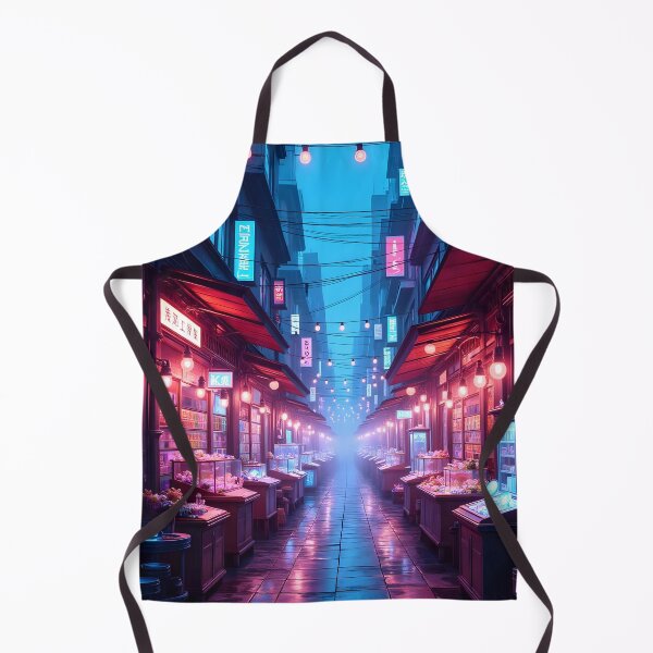 Item preview, Neon Alleyway Market designed and sold by oanaunciuleanu.