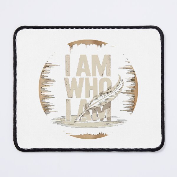 Item preview, I Am Who I Am – Bold Self-Expression Statement Design designed and sold by RvinJo8.