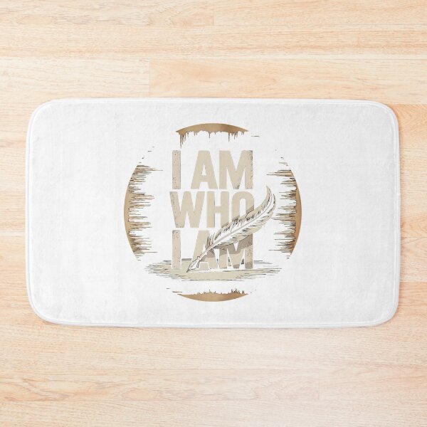 Item preview, I Am Who I Am – Bold Self-Expression Statement Design designed and sold by RvinJo8.