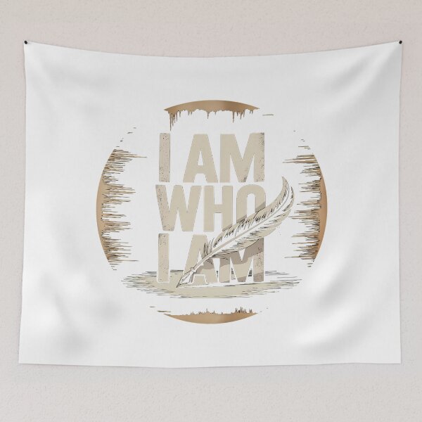 Item preview, I Am Who I Am – Bold Self-Expression Statement Design designed and sold by RvinJo8.