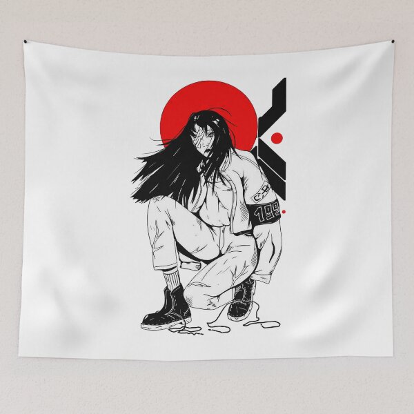 Item preview, Cool Aesthetic Anime Girl Samurai  designed and sold by OWLvision33.