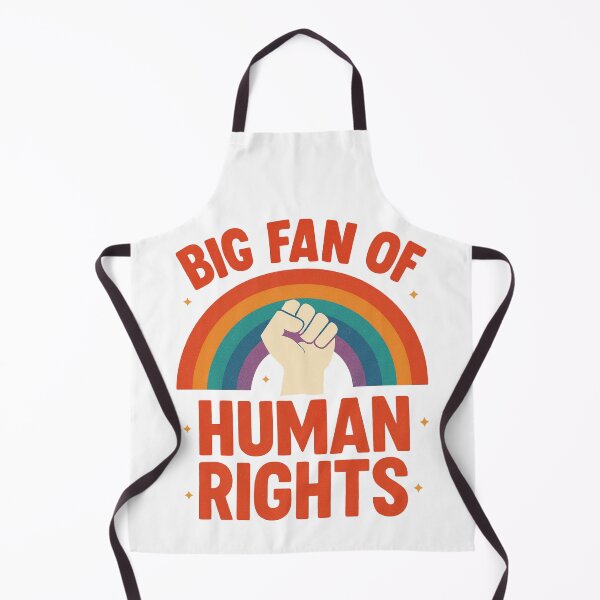 Item preview, Big Fan of Human Rights designed and sold by Clinomania Art.
