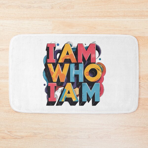 Item preview, I Am Who I Am – Be Real. Be Loud. Be You. designed and sold by RvinJo8.