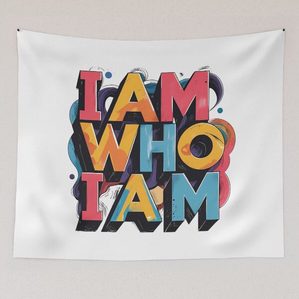 Item preview, I Am Who I Am – Be Real. Be Loud. Be You. designed and sold by RvinJo8.