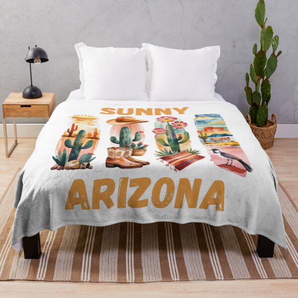 Item preview, Sunny Arizona – desert vibes & state pride design designed and sold by CleanDecor.
