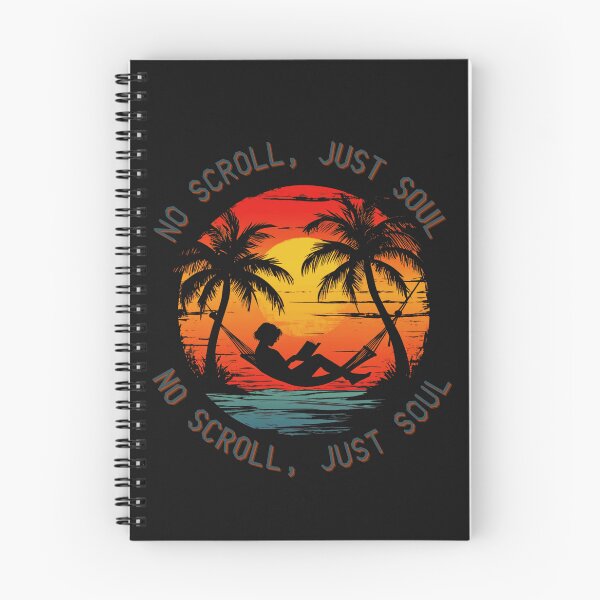 Item preview, No Scroll, Just Soul | Unplugged Summer Series designed and sold by PandiCom.