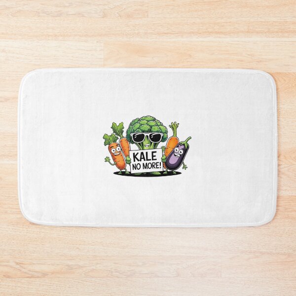 Item preview, Kale No More Rebel Vegetables: Fun Design for Stickers and T-Shirts designed and sold by StormArte.