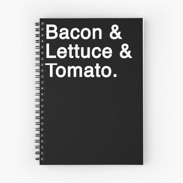Item preview, Bacon & Lettuce & Tomato. Solar Opposites Font Accurate (White Characters) designed and sold by jlb003.