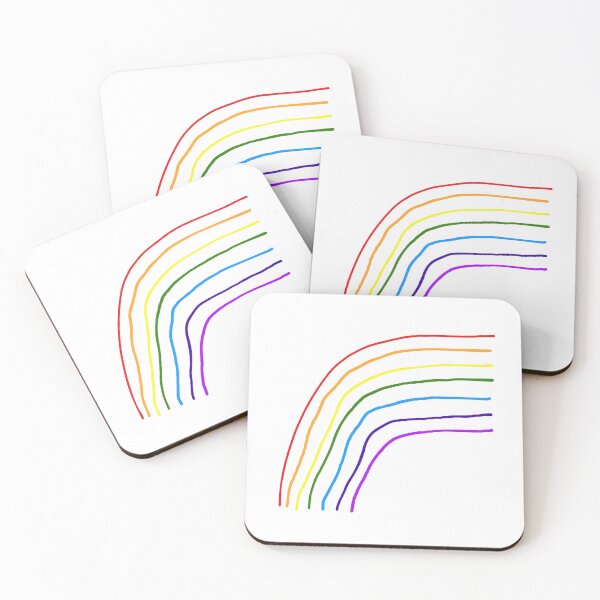 Item preview, Pencil Rainbow: Minimalist Pride designed and sold by MoyasDesigns.