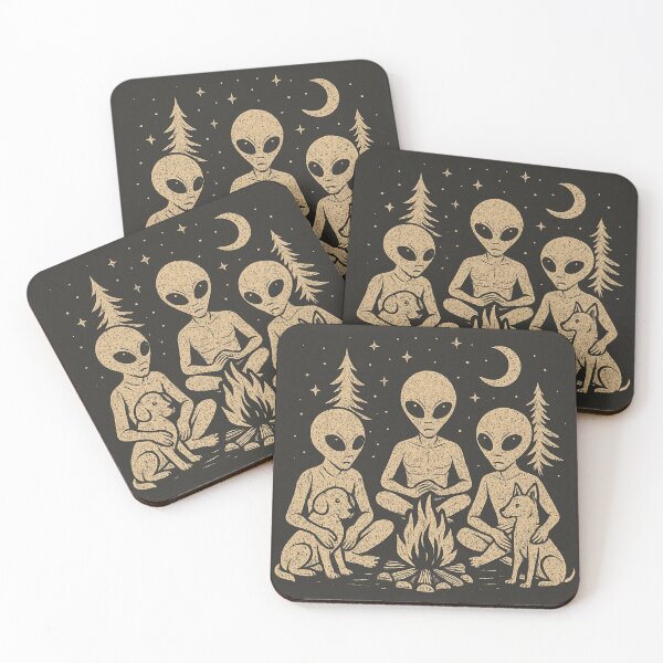 Item preview, Amigos alrededor de la fogata designed and sold by Kelly Merrow.