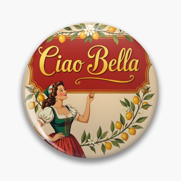 Artikelvorschau, Ciao Bella – Vintage italienisches Mädchen mit Zitronen Kunstdruck entworfen und verkauft von EmeraldeaArt.