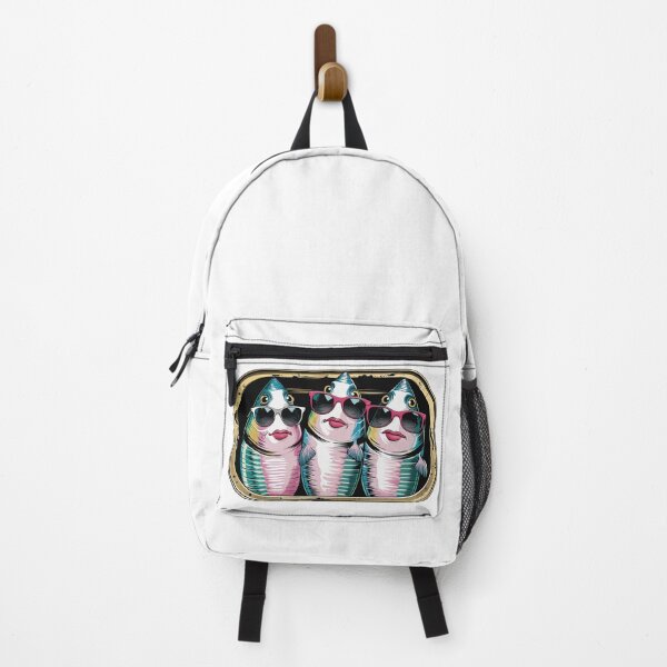 Item preview, Sassy Sardines Sardines with attitude: bottomless retro design with a Mediterranean touch designed and sold by StormArte.