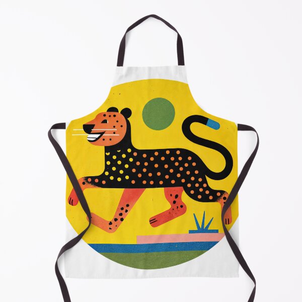Item preview, Leopard in Motion: A Geometric Safari of Color designed and sold by ForeverPrintsOK.