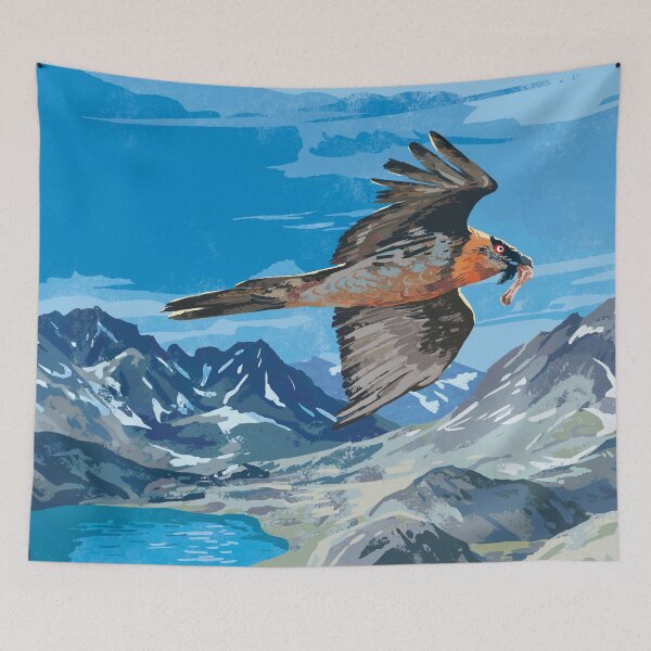 Item preview, Bearded vulture  designed and sold by qu-lan.