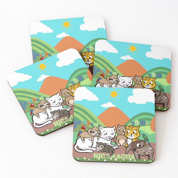 Item preview, Nicaraguan Wildlife Art: Endangered Jungle Animals designed and sold by Claustronautas.
