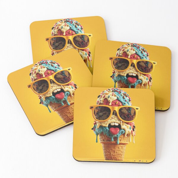 Artikelvorschau, Eis mit Sonnenbrille entworfen und verkauft von AImazeD.
